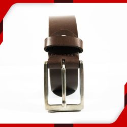 Leather Belt for Men Brown Plain BL-106