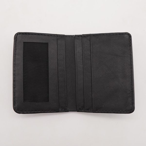 Black Handy Leather Wallet op1