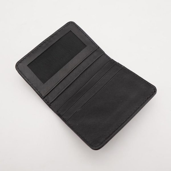 Black Handy Leather Wallet op2