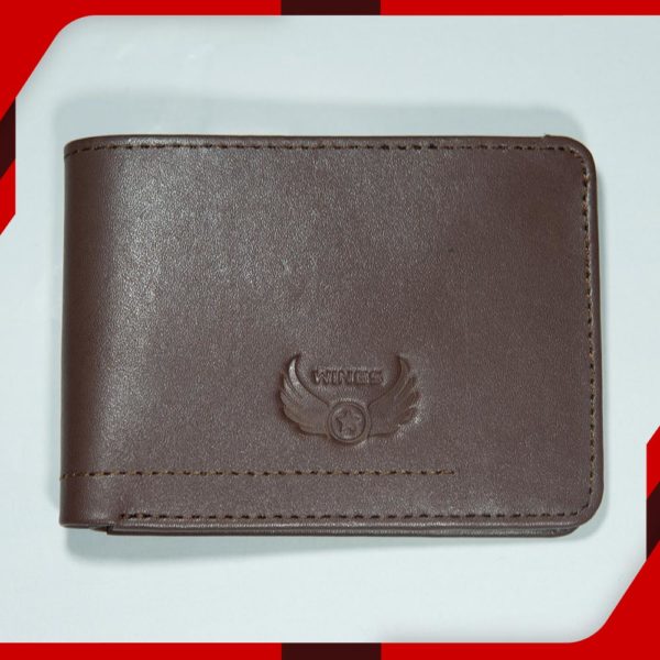 Leather Wallet for Men Dark Brown main