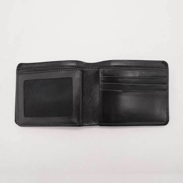 Sparkling Black Leather Wallet op2