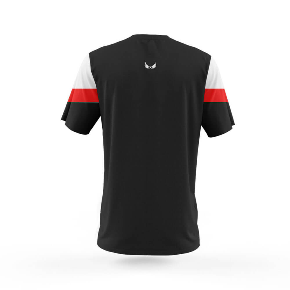 T-shirt Tri Black T-SHIRT FOR MEN Tee 404 back scaled