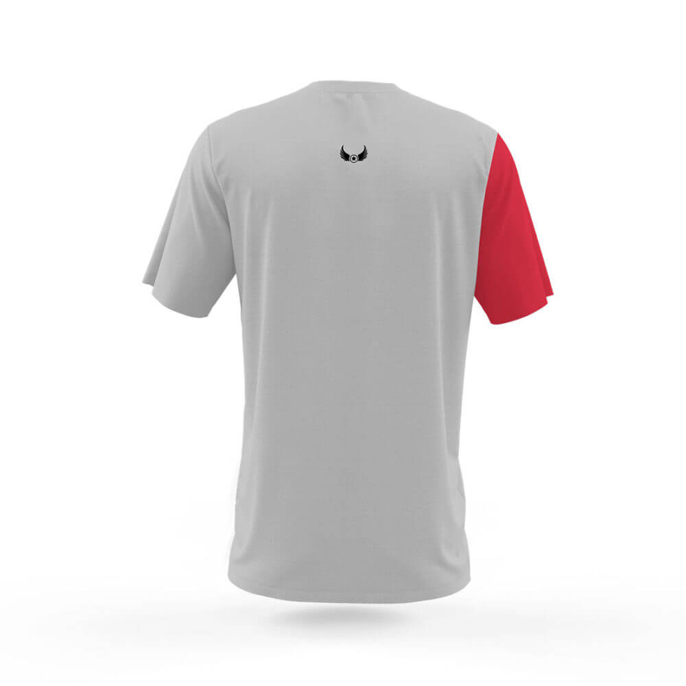 T-shirt Cross Red T-SHIRT FOR MEN Tee 406 back scaled