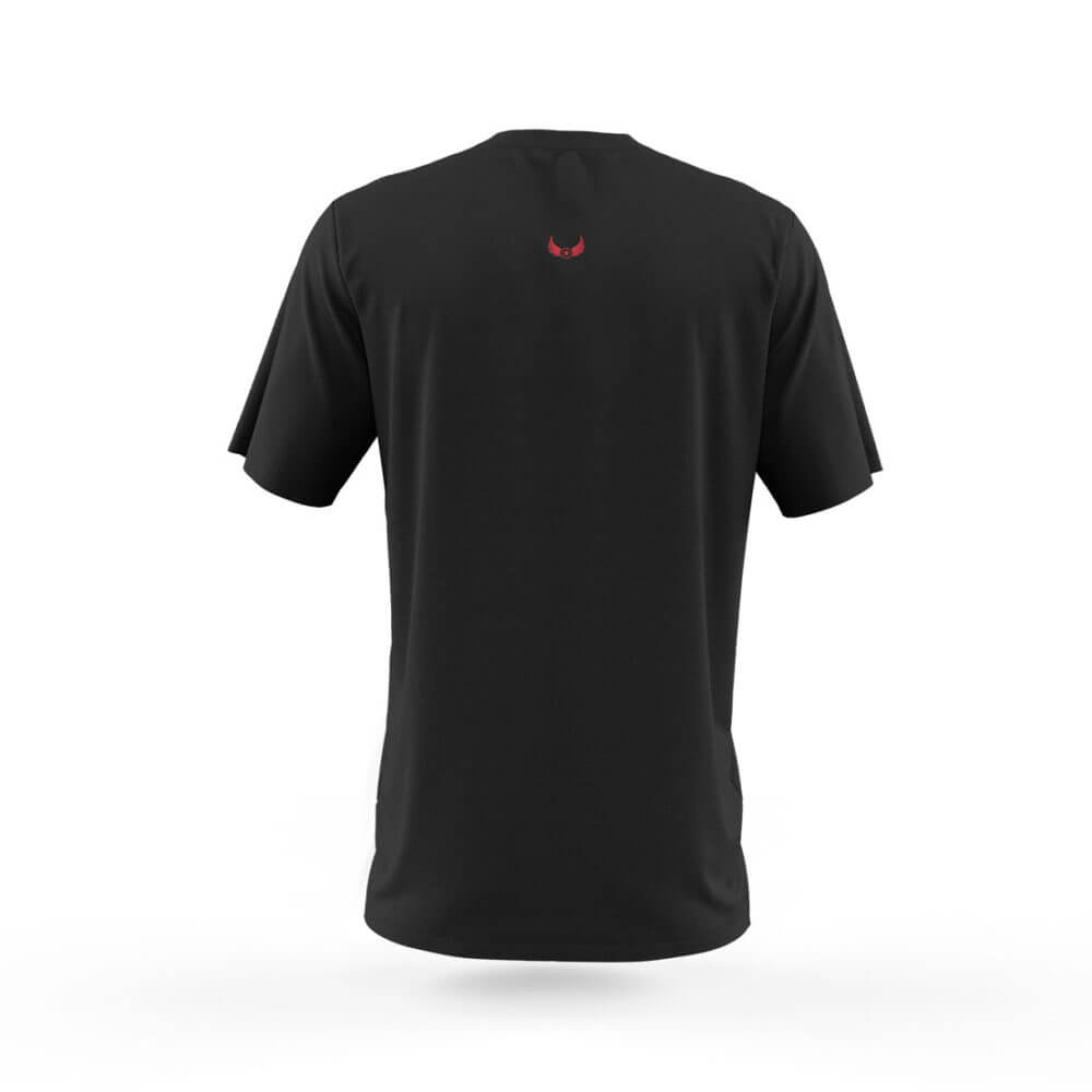 T-shirt Wings Black Tee 407 back scaled
