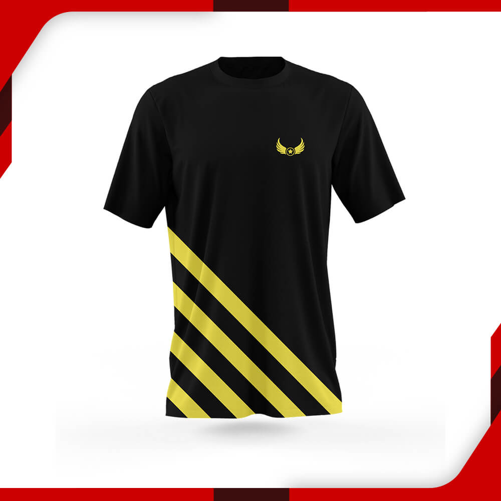 T-shirt Yellow Stripe T-SHIRT FOR MEN