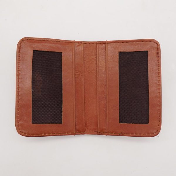 Brown Handy Leather Wallet op1