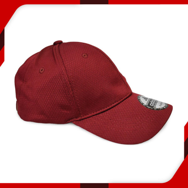 Texture Maroon Caps for Men 02