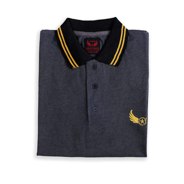 Charcoal Polo Tshirts for Men C04