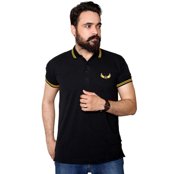 Black Polo Tshirts for Men B02