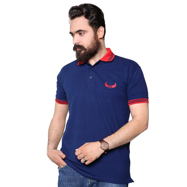 Blue Polo Tshirts for Men B01