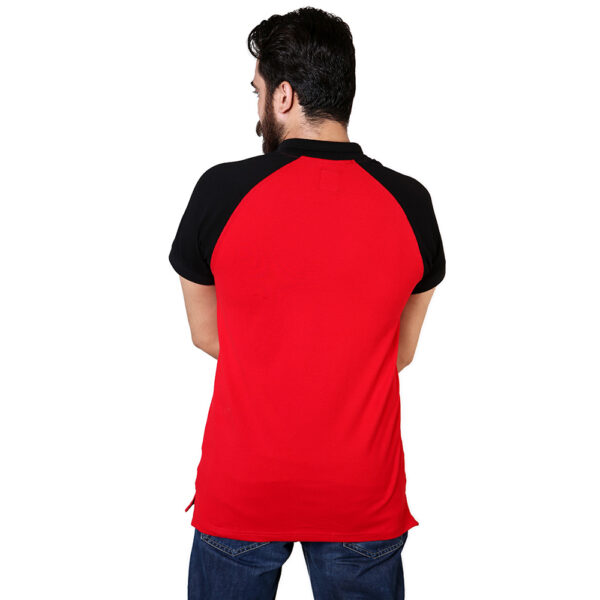 Sporty Red Polo Tshirts for Men R02