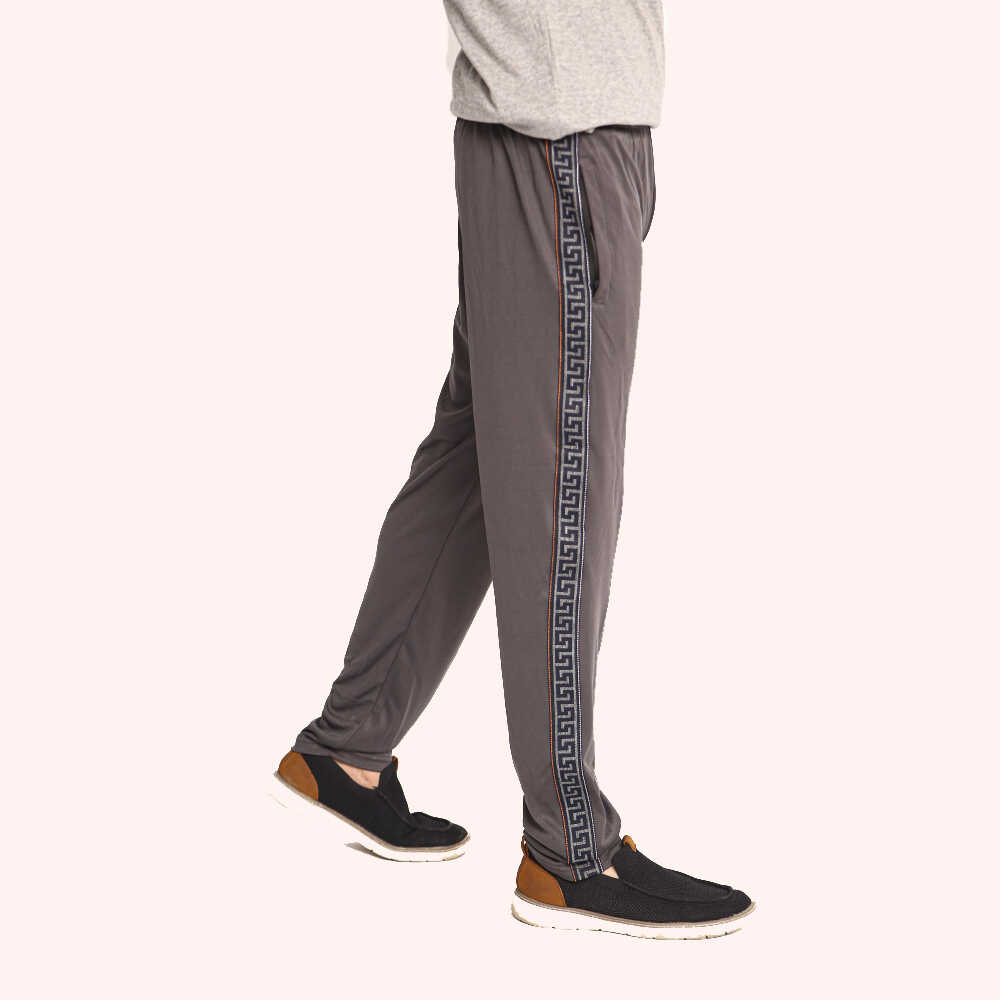Stripe Grey Trouser for Men