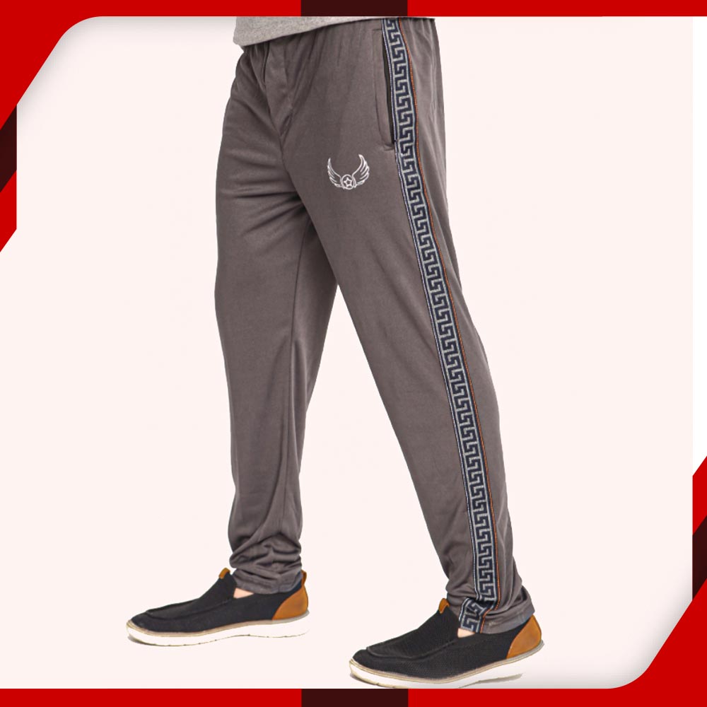 Strip Grey Trousers for Men Online