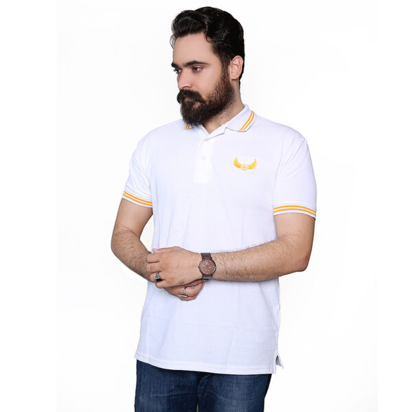 White Polo Tshirts for Men W02