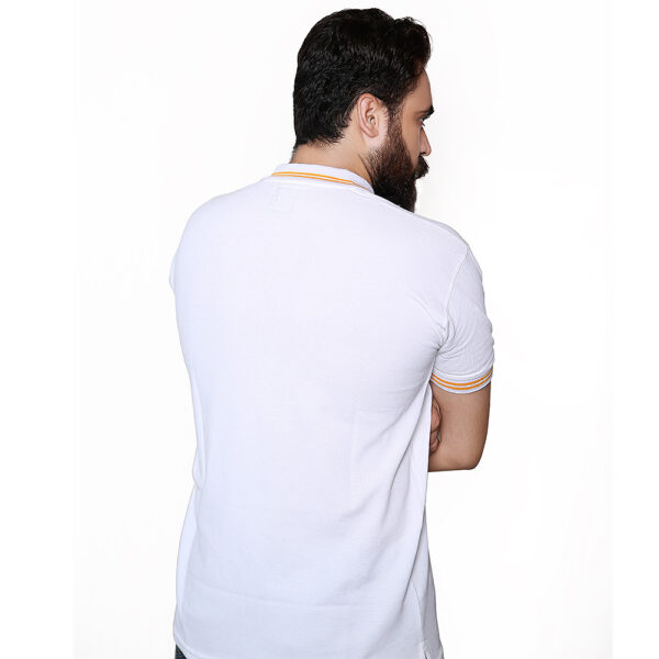 White Polo Tshirts for Men W03