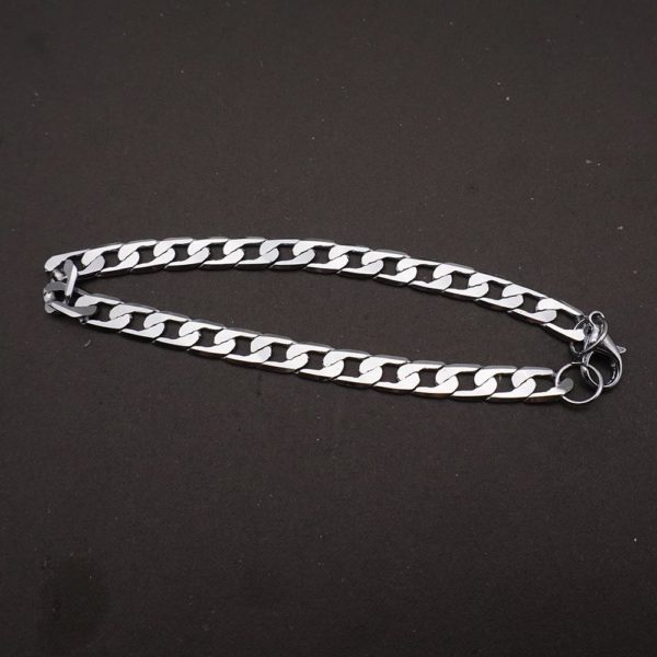 Cobra Silver Chain Bracelet 2