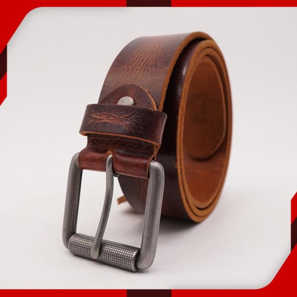 Flex Brown Leather Belt