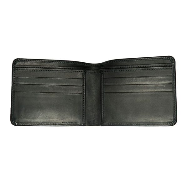 Sparkling Black Leather Wallets for Men 02
