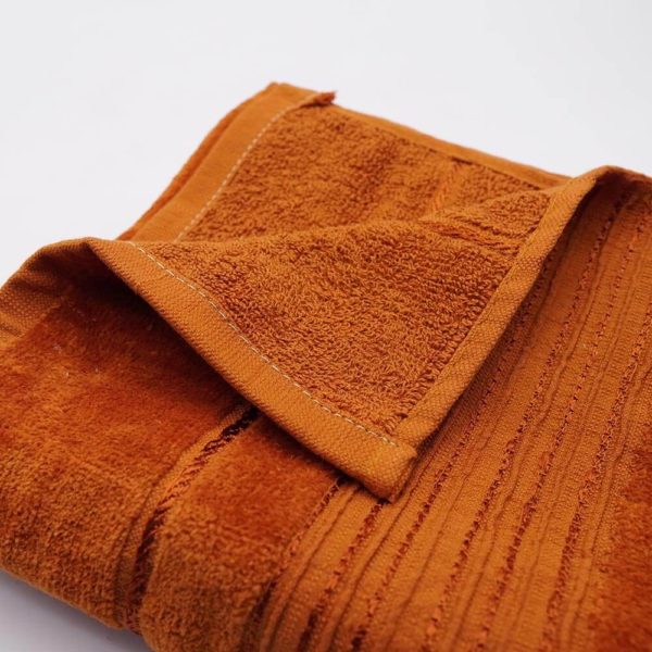 Brown Velvet Cotton Towel 4