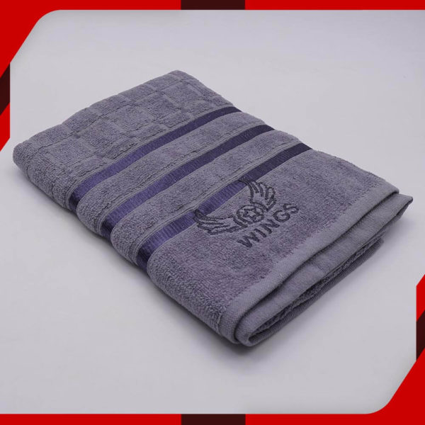 Chess Purple Velvet Cotton Towel main