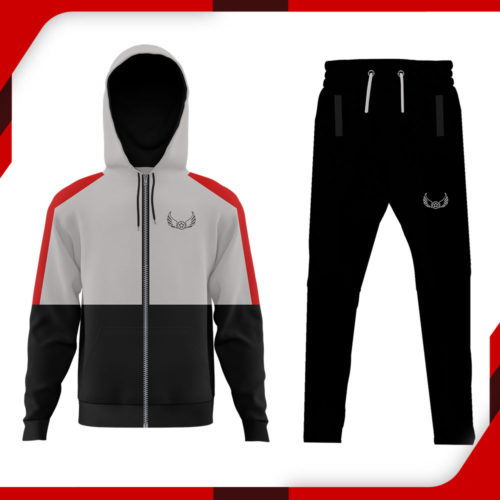 Branded Tracksuits for men 1007 SteelGreyBlack sports tracksuits in pakistan