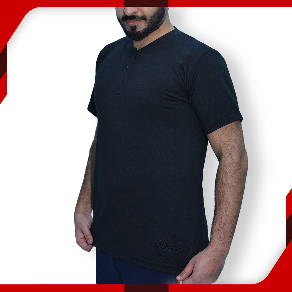 Best T-Shirts for Men Decent Black Tee 415