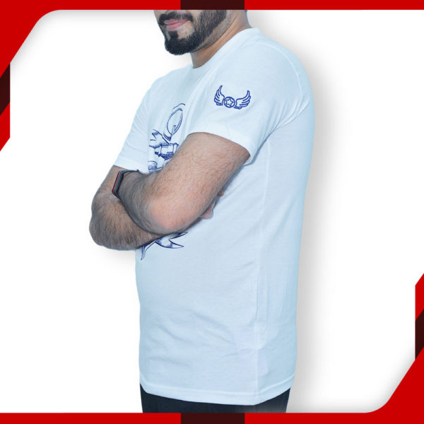 Wings White T Shirt for Men Anchor 002