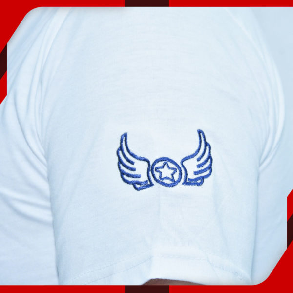 Wings White T Shirt for Men Anchor 003