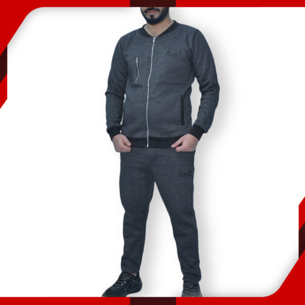 Charcoal Winter Tracksuits for Men