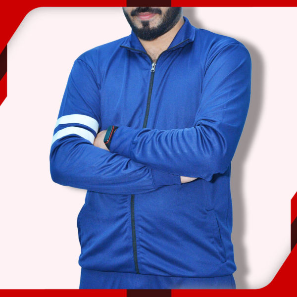 WINGS Royal Blue Sports Jacket for Men 003