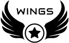 Wings - Mens Clothing Brand in Pakistan logo gif animation