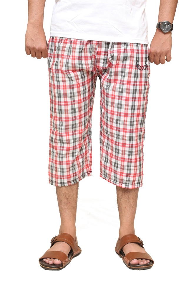 Red Line Shorts For Men