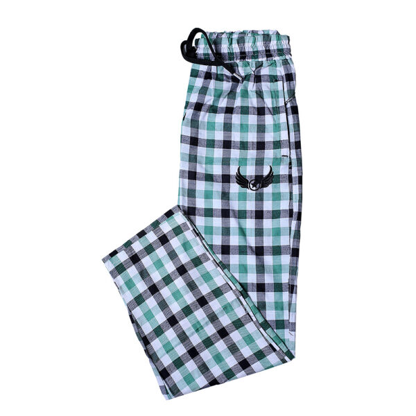 Green Cotton Trousers For Men G01