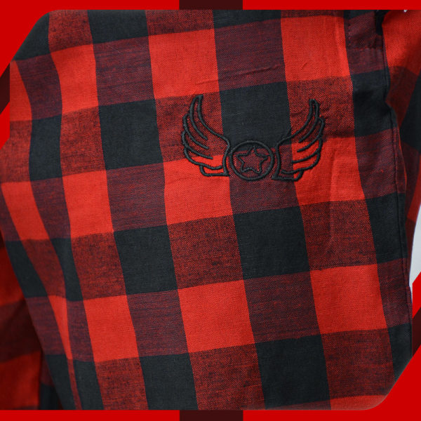 Red Cotton Shorts For Men 02 1