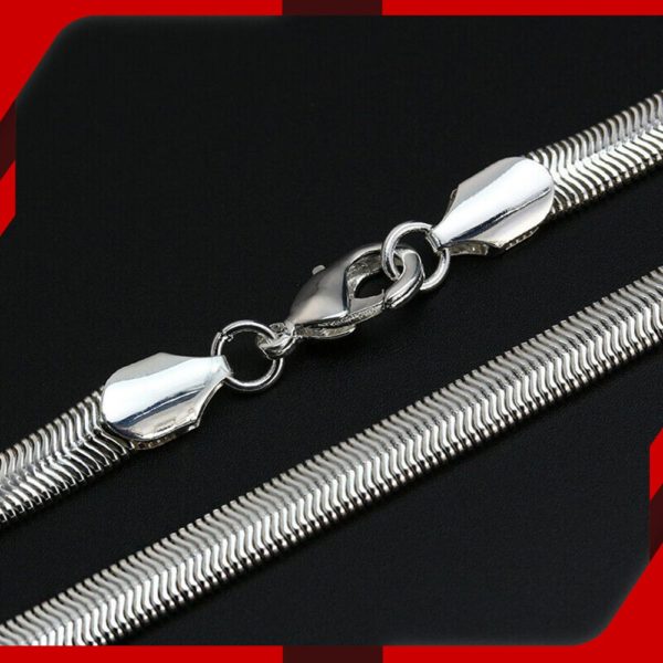 Shining Silver Chain for Men 03