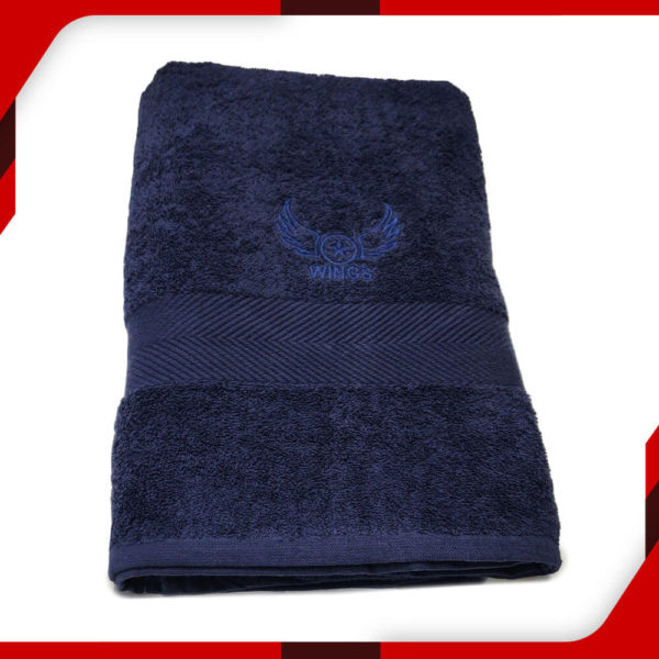 Blue Cotton Towel 27x54 03