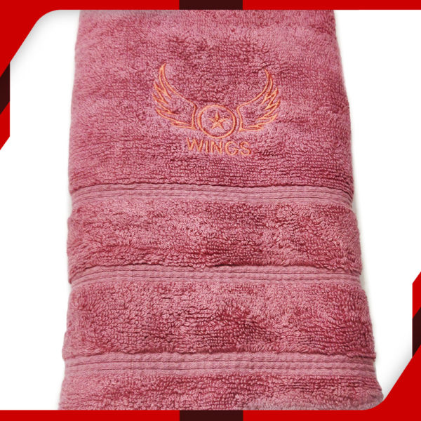 Pink Cotton Towel 20x40 02