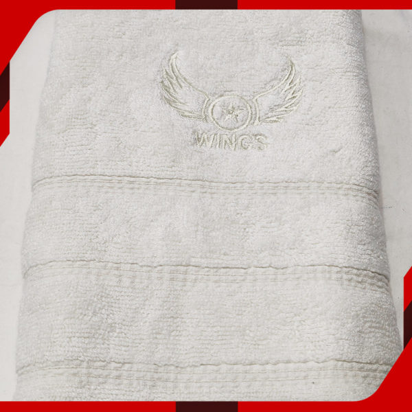 White Cotton Towel 20x40 02