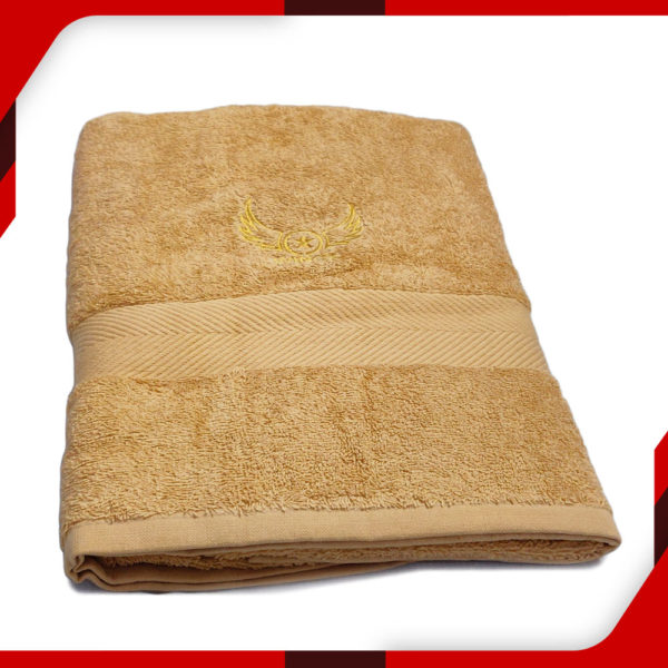 Yellow Cotton Towel 27x54 01