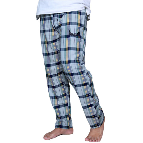 Sky Blue Cotton Trousers For Men SB02