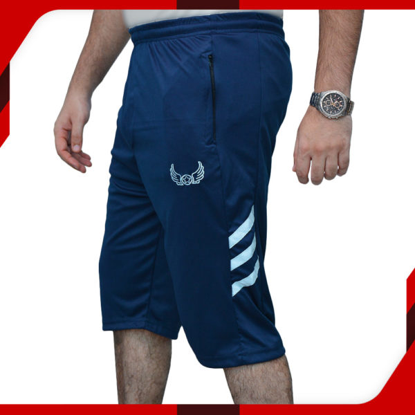 Decent Blue Sports Shorts for Men 01