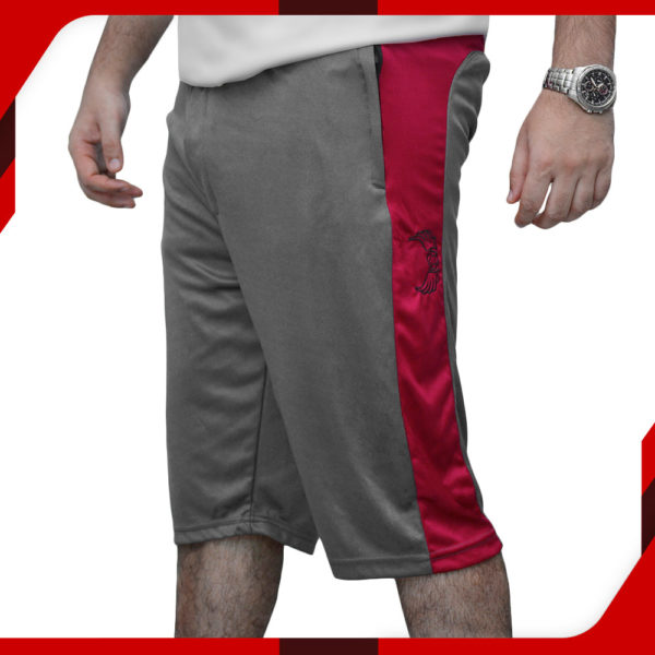 Stylish Charcoal Sports Shorts for Men 001