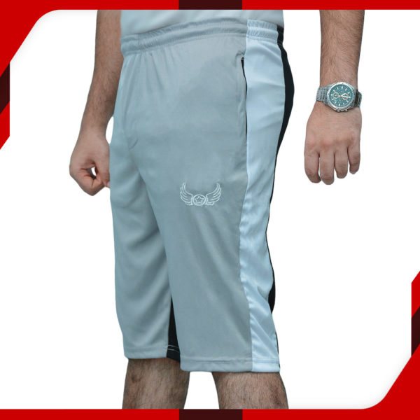 Tri Grey Sports Shorts for Men 001