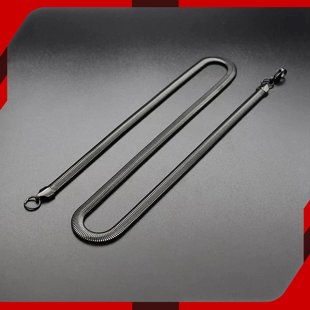 Black Snake Chain for Men Best Gold, Sliver Chain Lockets for Men