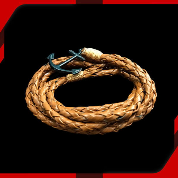 Brown Anchor Bracelet 02