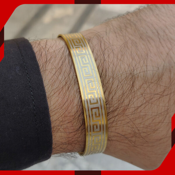 Gold Bangale Bracelet 01