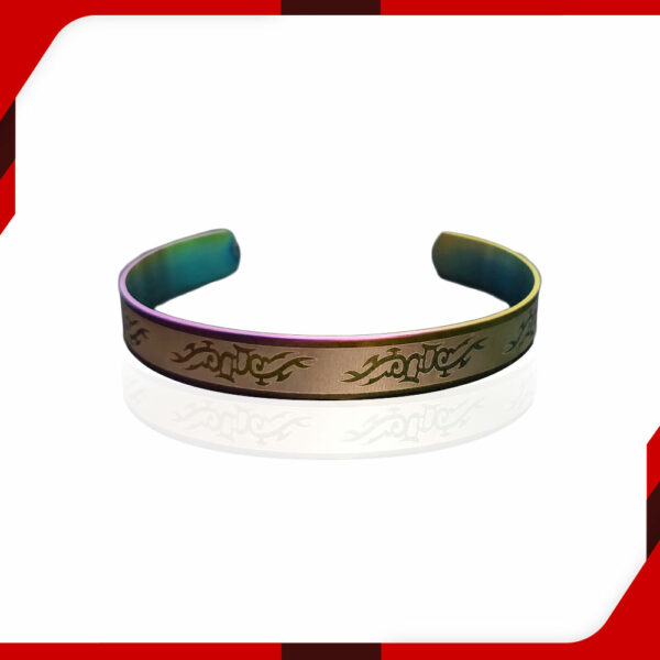 Rainbow Bangale Bracelet 01