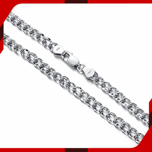 Silver Curb Chain 01