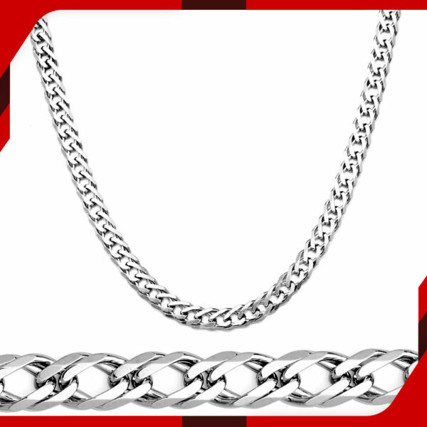 Silver Curb Chain 02