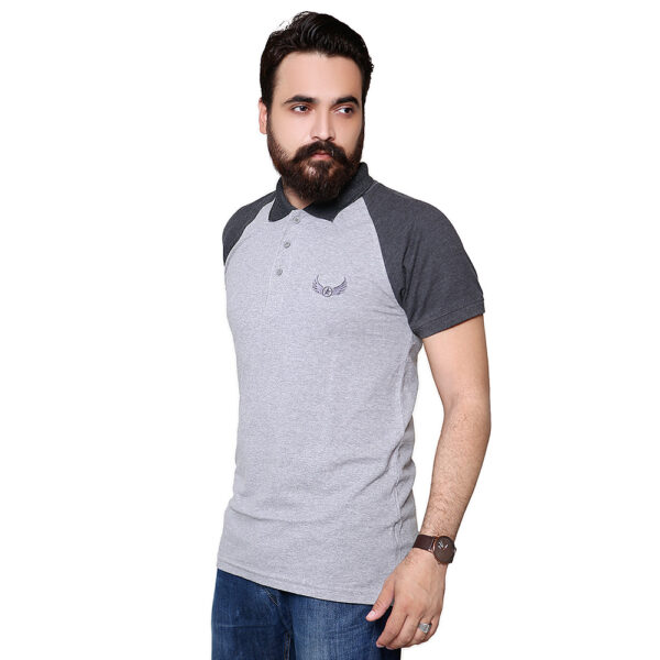 Sporty Grey Polo Tshirts for Men SG02